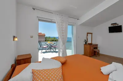 Krevet ili kreveti u jedinici u objektu Villa Juric