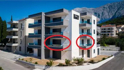 Zgrada u kojoj se nalazi apartman