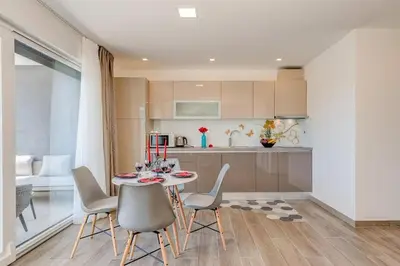 Kuhinja ili čajna kuhinja u objektu Villa Ivo Apartmani