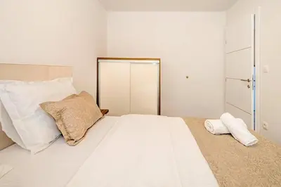 Krevet ili kreveti u jedinici u objektu Villa Ivo Apartmani