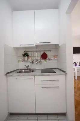 Kuhinja ili čajna kuhinja u objektu Apartments by the sea Makarska - 15840