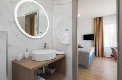 TV i/ili zabavni centar u objektu Villa Four Brothers - Exclusive Apartment