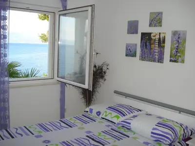 Krevet ili kreveti u jedinici u objektu Sea Star Apartment