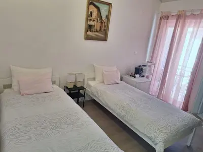 Krevet ili kreveti u jedinici u objektu Pension Oaza
