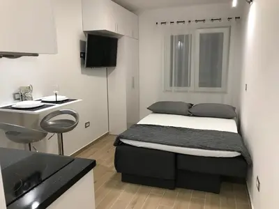 Krevet ili kreveti u jedinici u objektu Apartman studio Ganga