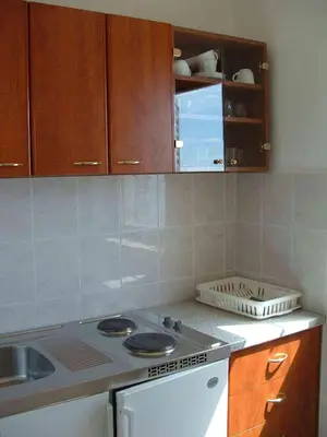 Kuhinja ili čajna kuhinja u objektu Apartments by the sea Lokva Rogoznica, Omis - 14853