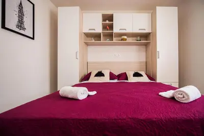 Krevet ili kreveti u jedinici u objektu Apartmani Brdar