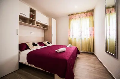 Krevet ili kreveti u jedinici u objektu Apartmani Brdar