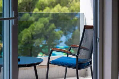 Balkon ili terasa u objektu Hotel Central Beach 9