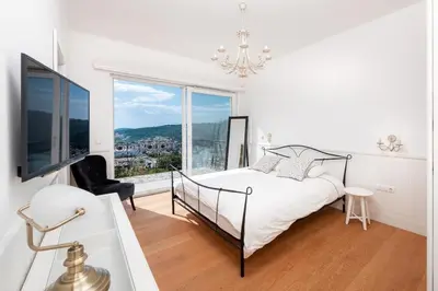 Krevet ili kreveti u jedinici u objektu Luxury villa with a swimming pool Hvar - 15992