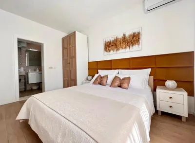 Krevet ili kreveti u jedinici u objektu Apartments Pera