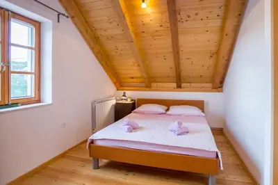 Krevet ili kreveti u jedinici u objektu Holiday Village Home Kamenica
