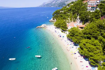 Tlocrt objekta Apartments by the sea Brela, Makarska - 16065