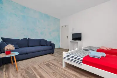 Krevet ili kreveti u jedinici u objektu Apartments Vele