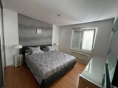 Krevet ili kreveti u jedinici u objektu Villa Maris- beachfront villa with exclusive pool
