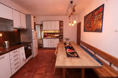 Kuhinja ili čajna kuhinja u objektu Beach House Albertina