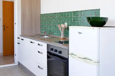 Kuhinja ili čajna kuhinja u objektu Apartments Mel