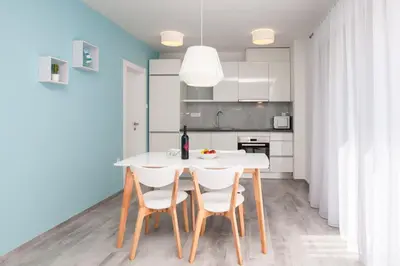 Kuhinja ili čajna kuhinja u objektu Apartments Dva Galeba