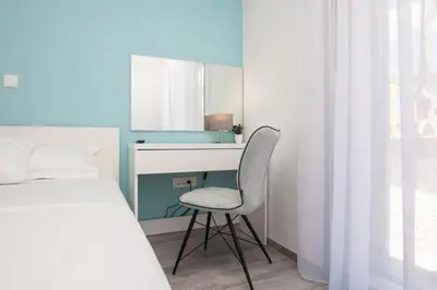 Krevet ili kreveti u jedinici u objektu Apartments Dva Galeba