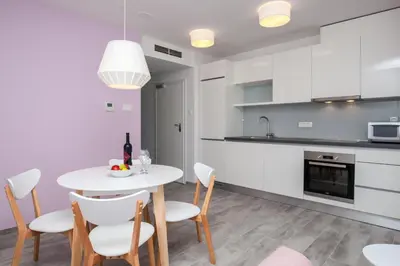 Kuhinja ili čajna kuhinja u objektu Apartments Dva Galeba