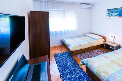 Krevet ili kreveti u jedinici u objektu Rooms Rajič