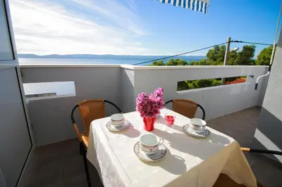 Balkon ili terasa u objektu Villa Antun