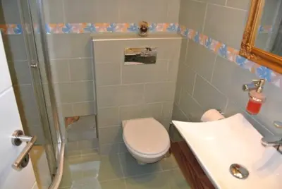 Kupaonica u objektu Holiday apartments Stobrec