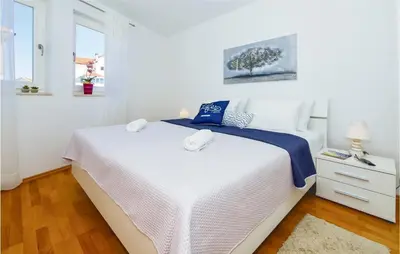 Krevet ili kreveti u jedinici u objektu One-Bedroom Apartment In Postira
