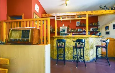 Salon ili bar u objektu Three-Bedroom Apartment In Ostrvica