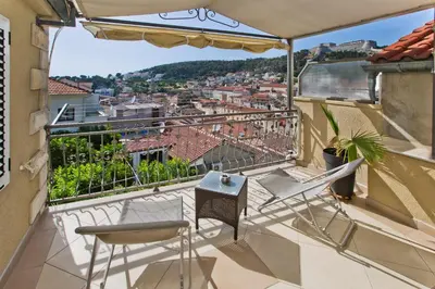 Balkon ili terasa u objektu Apartments Jure
