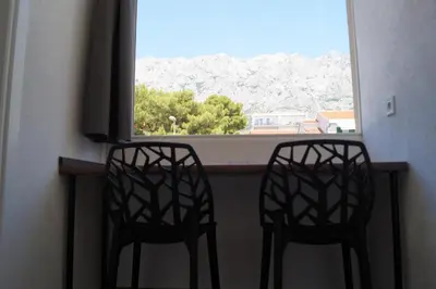 Pogled na planine ili pogled na planine iz apartmana
