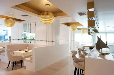 Restoran ili neka druga zalogajnica u objektu Damianii Luxury Boutique Hotel & Spa