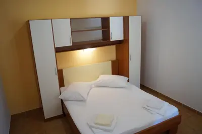 Krevet ili kreveti u jedinici u objektu Studio Apartments Marija with private parking