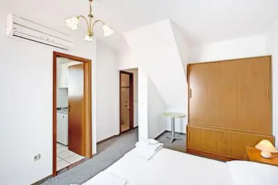 Krevet ili kreveti u jedinici u objektu Villa Supetar