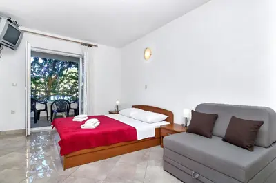 Krevet ili kreveti u jedinici u objektu Apartmani Nikola