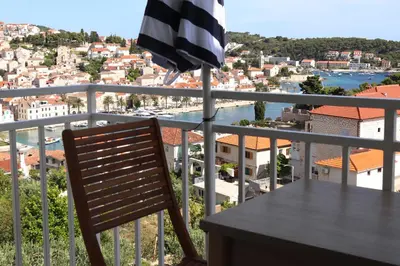 Balkon ili terasa u objektu Apartments Frane