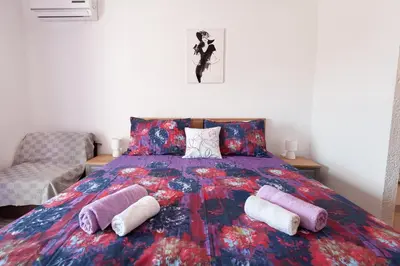 Krevet ili kreveti u jedinici u objektu Apartments Lile
