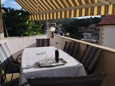Balkon ili terasa u objektu Apartments Kat