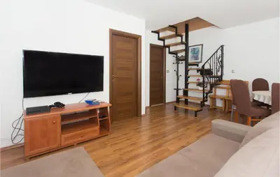 TV i/ili zabavni centar u objektu Lovely Home In Kucice