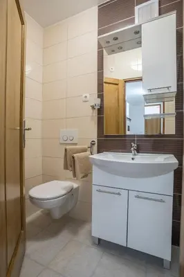 Kupaonica u objektu Apartments Bezmalinović 2
