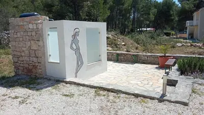 Tlocrt objekta Apartments with parking space Milna, Brac - 11088