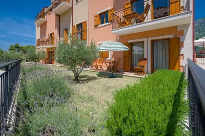Vrt u objektu Apartments Vallum