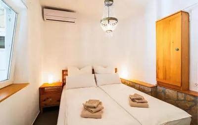 Krevet ili kreveti u jedinici u objektu Two-Bedroom Apartment In Ivan Dolac