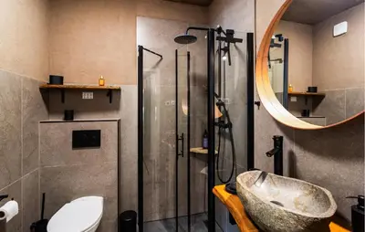 Kupaonica u objektu Two-Bedroom Apartment In Ivan Dolac