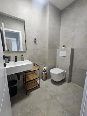 Kupaonica u objektu Lendas Apartments & Rooms
