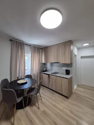 Kuhinja ili čajna kuhinja u objektu Lendas Apartments & Rooms
