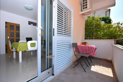 Balkon ili terasa u objektu Apartments Dida