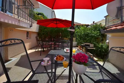 Balkon ili terasa u objektu Apartments Dida