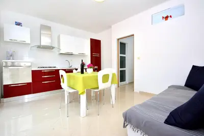 Kuhinja ili čajna kuhinja u objektu Apartments Dida
