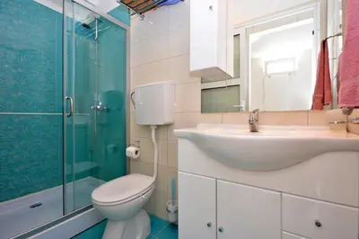 Kupaonica u objektu Apartments Dida
